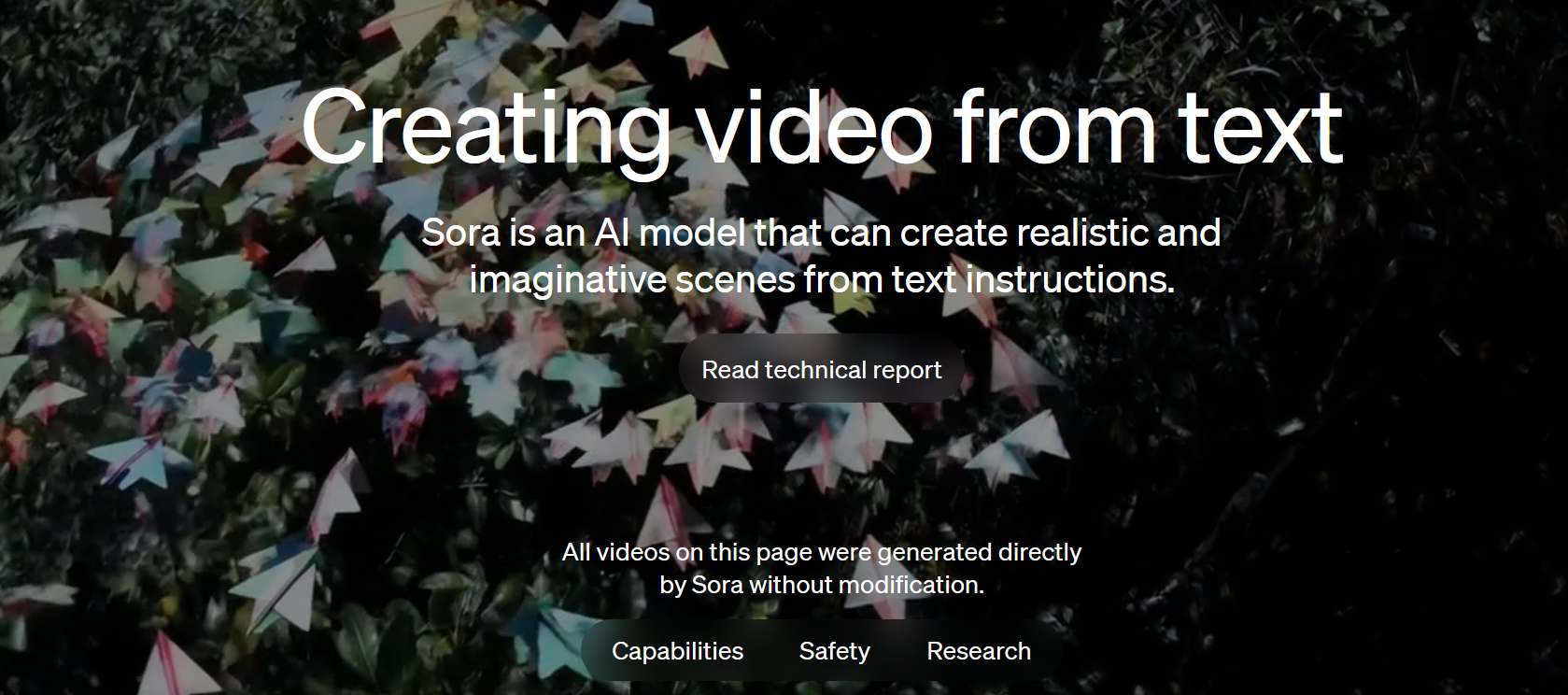 OpenAI 全新发布文生视频模型 Sora，功能到底有多强大？