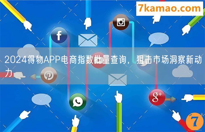 2024得物APP电商指数批量查询，狙击市场洞察新动力